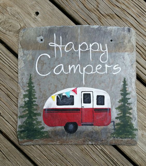 картина на камне